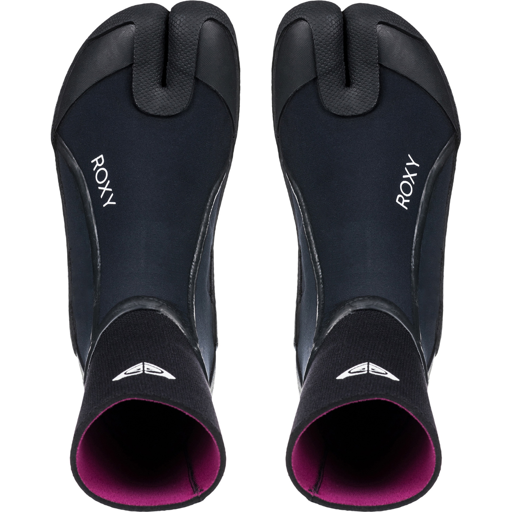 Roxy Womens Elite 3mm Split Toe Wetsuit Boots ERJWW03035 - True Black
